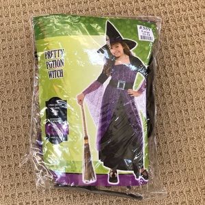 Girls Pretty Potion Witch Costume